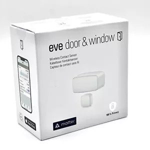Sensore di contatto wireless per porte e finestre Eve (filo/materia) NUOVO DI ZECCA - Foto 1 di 4