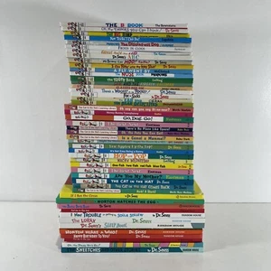 Lot of 50 Dr. Seuss Beginner Books / Bright & Early Children’s Hardcover Books - Picture 1 of 2