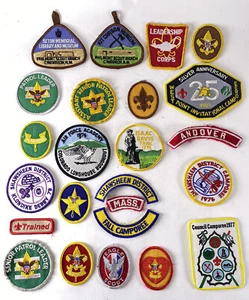 Vintage Boy Scouts Patch Lot scouting BSA Cub - Picture 1 of 5