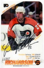 1997-98 Philadelphia Flyers Phone Cards #15 Luke Richardson