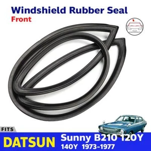 Windshield Rubber Seal Weatherstrip Front Fits Datsun Sunny B210 120Y 4D Sedan - Picture 1 of 5