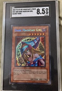 YUGIOH DARK MAGICIAN GIRL 2003 MFC-000 SGC 8.5 MINT Psa Cgc - Picture 1 of 3