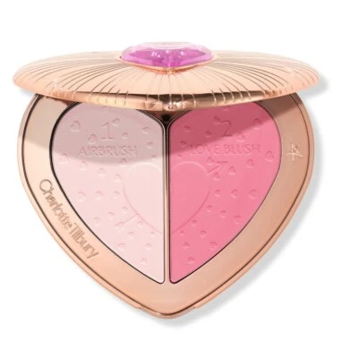 Charlotte Tilbury FLAWLESS PINK Beauty Soulmates Brighten & Blush Powder Palette - Image 1 of 2