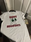 NWT Happy Meowidays Christmas Tshirt ThereAbouts Med(10-12) Holiday