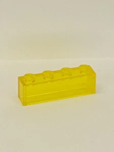 Lego® 3066 gelb transparent 1 x 4 - Classic Space 920 924 926 928 6970 6928 - Bild 1 von 1