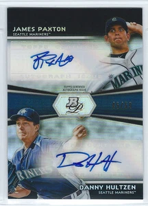 2012 Bowman Platinum - JAMES PAXTON & DANNY HULTZEN - Dual Autograph RC #/50! - Picture 1 of 1