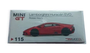 TSM Mini GT 115 Liberty Walk LB Works Lamborghini Huracan EVO Rosso Mars 1:64 - Picture 1 of 1