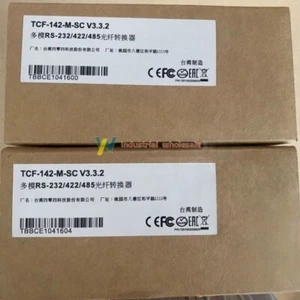 1PC new MOXA TCF-142-M-SC Optical Fiber Media Converter TCF142MSC - Picture 1 of 2