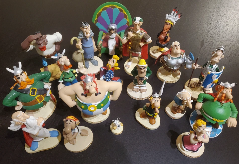 Plastoy Collectoys Figuren Asterix und Obelix (DeAgostini Asterix & seine Welt) - Bild 1 von 1