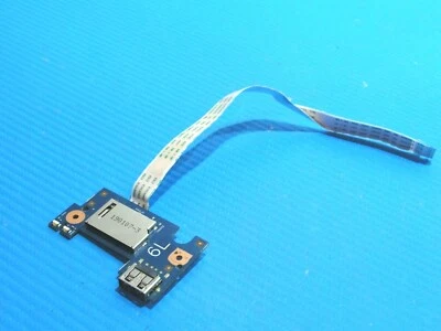 Placa lectora de tarjetas USB genuina para computadora portátil HP 17.3" 17-by1033dx con cable 6050A2979801 Foto 1 de 4