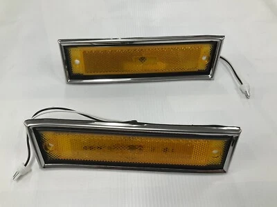 SIDE MARKER 1981 TO 1987 CHEVROLET GMC C10 TRUCK LED SIDE MARKER AMBER PAIR - Image 1 of 4