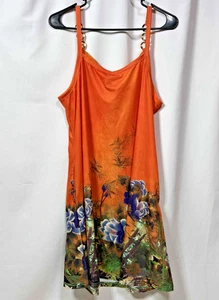Damen Sommer Kleider 2025 Freizeit Ärmellos V Ausschnitt Locker Cover Up Größe XL - Bild 1 von 3