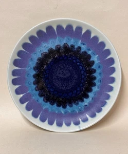 Arabia Glow / Blue Sunflower by Hilkka Liisa Ahola - 1970s Scandinavian Design - Picture 1 of 1