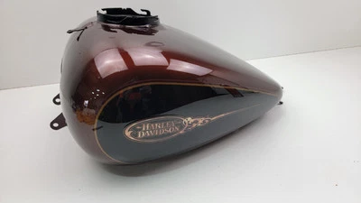 Harley-Davidson Street Glide Root Beer 2009 fabricante de equipos originales tanque de gasolina de 6 galones Foto 1 de 4