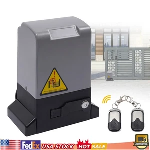 1800kg Automatic Sliding Gate Opener Motor Remotes Control Gate Opener 3968lbs - Picture 1 of 17