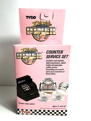 Dixie's Diner Counter Service Set By Tyco Industries 1988 / Novo na Caixa - Imagem 1 de 4