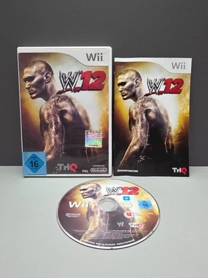 WWE W12 + ANLEITUNG NINTENDO WII PAL DEUTSCH OVP CIB KOMPLETT WRESTLING GAME - Bild 1 von 2