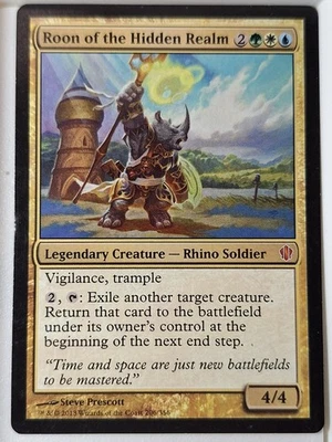 Roon of the Hidden Ream - Commander: 2013 - Magic the Gathering MTG Nice! - Image 1 of 3