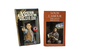Louis L’Amour:One for the Mohave Kid (1988) & The Sixth Gun Audio Cassette Book - Picture 1 of 3