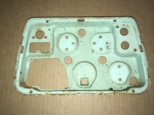 Corvette Small Gauge Cluster Housing Case Back Backing Plate 68 69 - Picture 1 of 3
