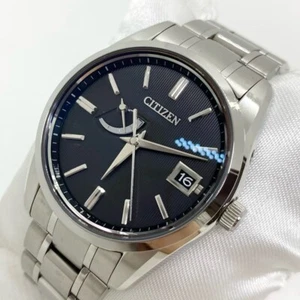 Citizen The citizen AQ1010-54E Eco-Drive Date Black Slv 10Bar Quartz Mens - Picture 1 of 10