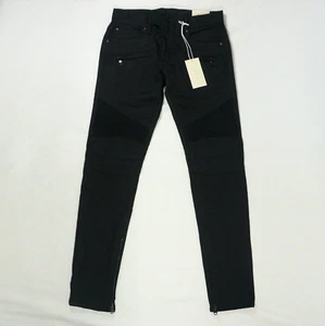 MNML M14 Pantalones de mezclilla elásticos SIze 28 Moto Delgados Cónicos Nuevos - Imagen 1 de 13