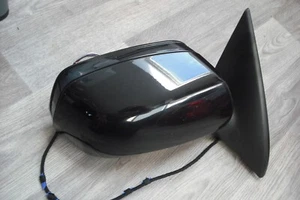 PORSCHE CAYENNE 955 MK1 HEATED DOOR MIRROR RIGHT SIDE BLACK - Picture 1 of 11