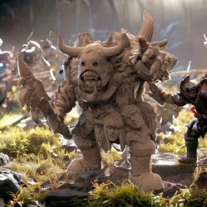 Black Orc Warboss 28mm 1/56 Wargames, Collectors Ideal MESBG etc - Picture 1 of 4