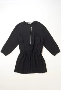 Stella McCartney Cowl Zip Mini Dress Size 42 - Picture 1 of 13
