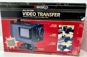 AMBICO All-in-1 Video Transfer Photos Films Slides to Video V-0652 New Old Stock - Picture 1 of 4