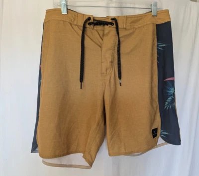 RIP CURL Men's Boardshorts MIRAGE SURF REVIVAL - Tan - Size 32 - Image 1 of 4