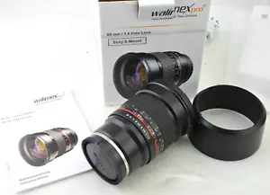 Cuadro completo Walimex Pro 85 mm / 1,4 Sony E-Mount (Samyang 85 mm F1,4) COMO SI UMC - Imagen 1 de 4