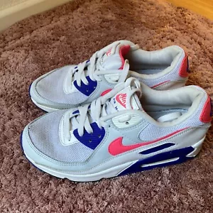 Nike Air Max Damen 40,5 Weiß Pink Neon Lila Grau Sneaker - Bild 1 von 7