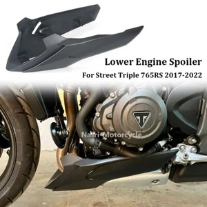 Carenado inferior del motor para Street Triple 765 RS 2017-2022 carrocería alerones Bellypan - Imagen 1 de 6