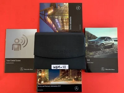 2017 梅赛德斯 GLE 300d 350 400 550e 43 63 63S AMG 4MATIC 车主手册套装 — 第 1/4 张图片