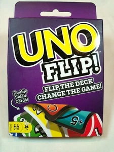 ¡¡NUEVO!! Juego de Cartas Mattel Doble Cara Abatible UNO 2-10 Jugadores (ENVÍO GRATUITO) - Imagen 1 de 3