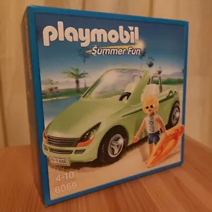 Playmobil Summer Fun 6069: Surfeur Et Voiture Décapotable/ Neuf Et Scellé - Imagen 1 de 4