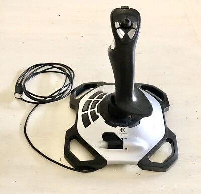 Logitech Extreme X3D Pro Twist Handle Gaming  Flight Controller Joystick - Image 1 of 4