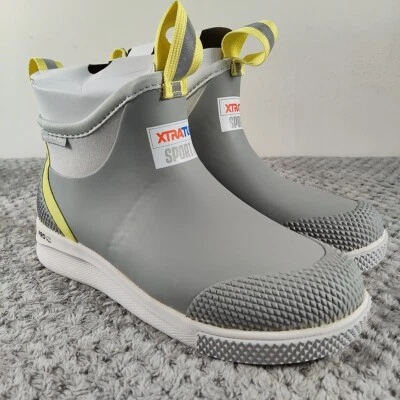 XTRATUF Damas 6" Deportivas Impermeables Botines Botas-Gris-ADSW108-Talla 6 Foto 1 de 4