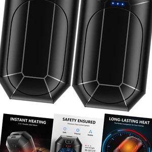 Handwärmer Wiederaufladbar, Dnaleao 2er Pack 4000mAh Elektrisch Tragbar Tasche He... - Bild 1 von 11