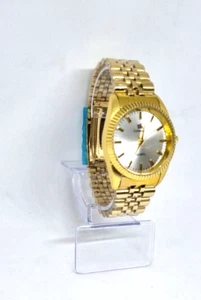Orologio Uomo Donna Casual Oro Acciaio Ramato Datejust Acciaio Modelli Strass - Foto 1 di 6