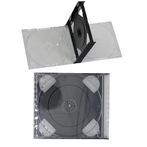 Quad 4-Disc CD Video Game Replacement Case Holder For Sony PlayStation 1 PS1 ONE - Picture 1 of 12