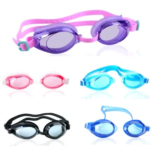 Anti Fog Swimming Goggles UV Glasses Adjustable Earbuds Nose Clip Kids Boy* - Picture 1 of 22