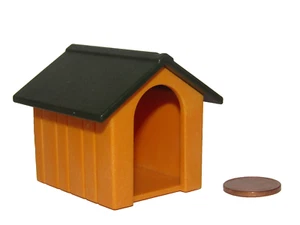 Playmobil Miniatur gelb grau Dach Hundehaus Box Haus - C39 - Bild 1 von 3