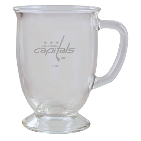 Washington Capitals 16oz. Etched Cafe Mug Cover