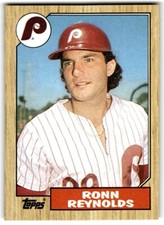 1987 Topps Baseball Cards Ronn Reynolds Philadelphia Phillies #471