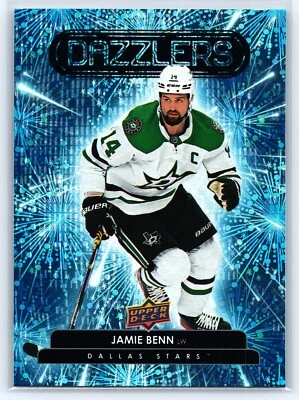 2022 Upper Deck Dazzlers Insert #DZ-47 Jamie Benn Stars - Image 1 of 2