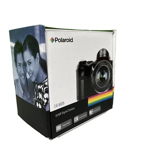 Polaroid iE6035 18MP 60x optischer Zoom Digitalkamera, schwarz - GEBRAUCHT - Bild 1 von 8