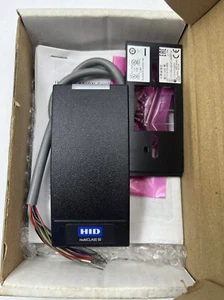 HID iClass SE RP10 Mini Access control Card Reader 900PTNNEK00000 Multiclass - Picture 1 of 4
