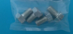 3/8" BSF X 5/8" HEX HEAD SET SCREW BOLTS  X 4 - Picture 1 of 1